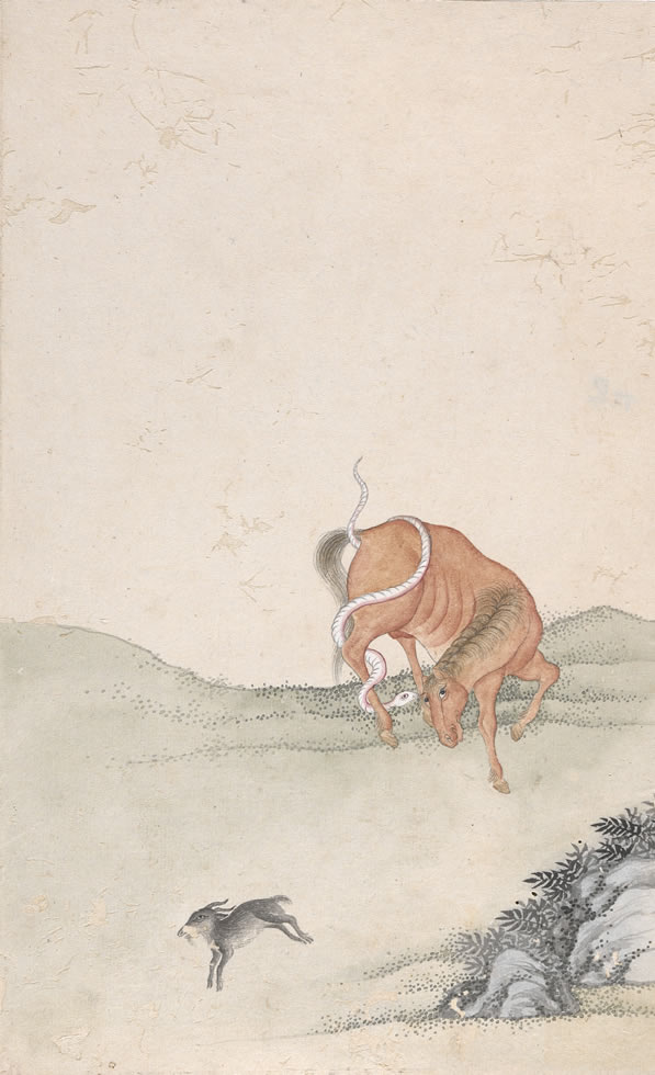 第15张：焦秉贞 历代推背图 第十三幅画，清朝宫廷画家焦秉贞摹绘的历代推背图(共五十三幅)